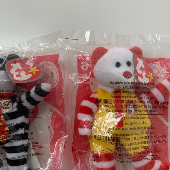 Two McDonald’s Happy Meal 2004 Ty Beanie Babies NWT - Picture 3 of 4